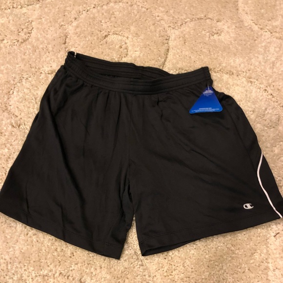 NWT Champion Men’s Active Short Performance Double Dry Black Size 2XL